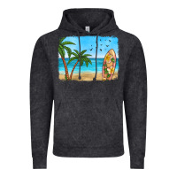 Vintage Black beach background Vintage Hoodie - HRA Design Shop