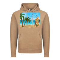 Vintage Coffee beach background Vintage Hoodie - HRA Design Shop