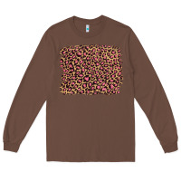 Chestnut leopard with pink glitter Long Sleeve Tee - Artiststas