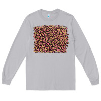 Moon Dust leopard with pink glitter Long Sleeve Tee - Artiststas