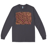 Smoke leopard with pink glitter Long Sleeve Tee - Artiststas