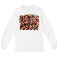White leopard with pink glitter Long Sleeve Tee - Artiststas
