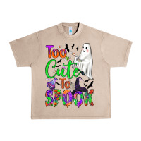 French Oak too cute to spook Urban Heavy Tee - BundleAndBundleShop