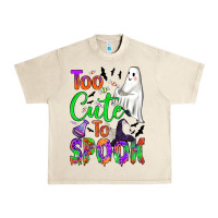 Sandshell too cute to spook Urban Heavy Tee - BundleAndBundleShop