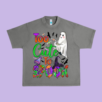 Too Cute To Spook Urban Heavy Tee Designed By Bundleandbundleshop