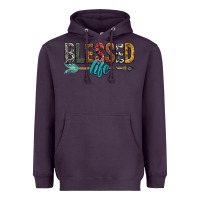 Plum Blessed Life Heavyweight Hoodie - BundleAndBundleShop