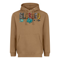Toasted Coconut Blessed Life Heavyweight Hoodie - BundleAndBundleShop