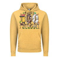 Vintage Mustard happy 100 day of school american football baseball Vintage Hoodie - RacoonDesign