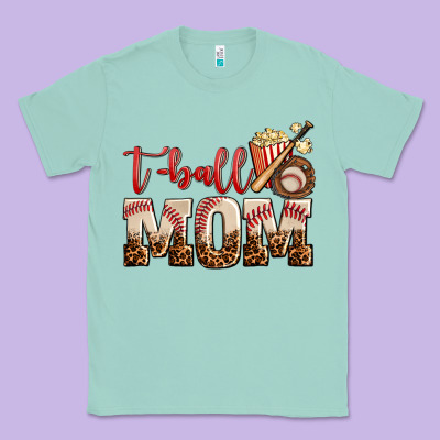 T Ball Mom Classic Tee Designed By Adodesignshop