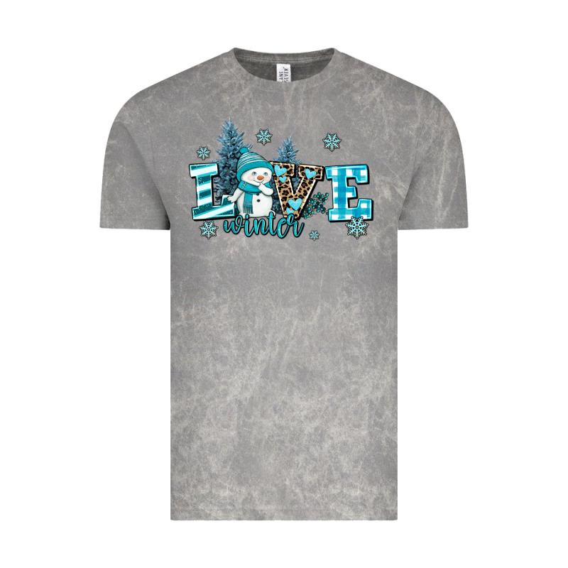 Love Winter Vintage Tee by AdoDesignShop | Teevron