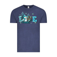 Vintage Denim love winter Vintage Tee - AdoDesignShop