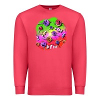 Cardinal halloween candy  patches Premium Sweatshirt - BundleAndBundleShop