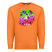 Carrot halloween candy  patches Premium Sweatshirt - BundleAndBundleShop