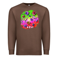 Chestnut halloween candy  patches Premium Sweatshirt - BundleAndBundleShop