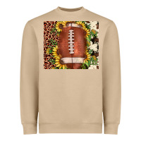 Mushroom football leopard cowhide sunflower Heavyweight Sweatshirt - JahusDesignShop