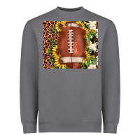 Storm football leopard cowhide sunflower Heavyweight Sweatshirt - JahusDesignShop