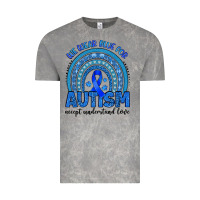 Cloud Rock we wear blue for autism accept understand love Vintage Tee - Artiststas