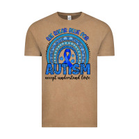 Vintage Coffee we wear blue for autism accept understand love Vintage Tee - Artiststas