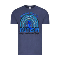 Vintage Denim we wear blue for autism accept understand love Vintage Tee - Artiststas
