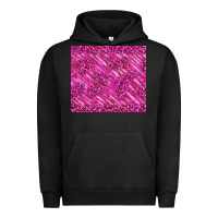 Pigment Black pink glitter with leopard pattern Urban Hoodie - TumblerDesignByShophia