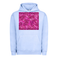 Pigment Grape Ice pink glitter with leopard pattern Urban Hoodie - TumblerDesignByShophia