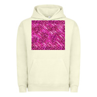 Pigment Pistachio pink glitter with leopard pattern Urban Hoodie - TumblerDesignByShophia