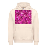 Sandshell pink glitter with leopard pattern Urban Hoodie - TumblerDesignByShophia