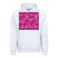 White pink glitter with leopard pattern Urban Hoodie - TumblerDesignByShophia