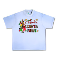 Grape Ice i believe in santa paws Urban Heavy Tee - AdoDesignShop