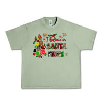 Oil Green i believe in santa paws Urban Heavy Tee - AdoDesignShop