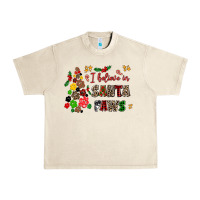 Sandshell i believe in santa paws Urban Heavy Tee - AdoDesignShop