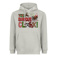 Moon Dust You Serious Clark With Santa Sleigh Heavyweight Hoodie - BundleAndBundleShop