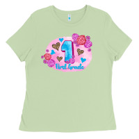 Matcha back to school flowers first grade 3200x2400 Ladies Tee - AdoDesignShop