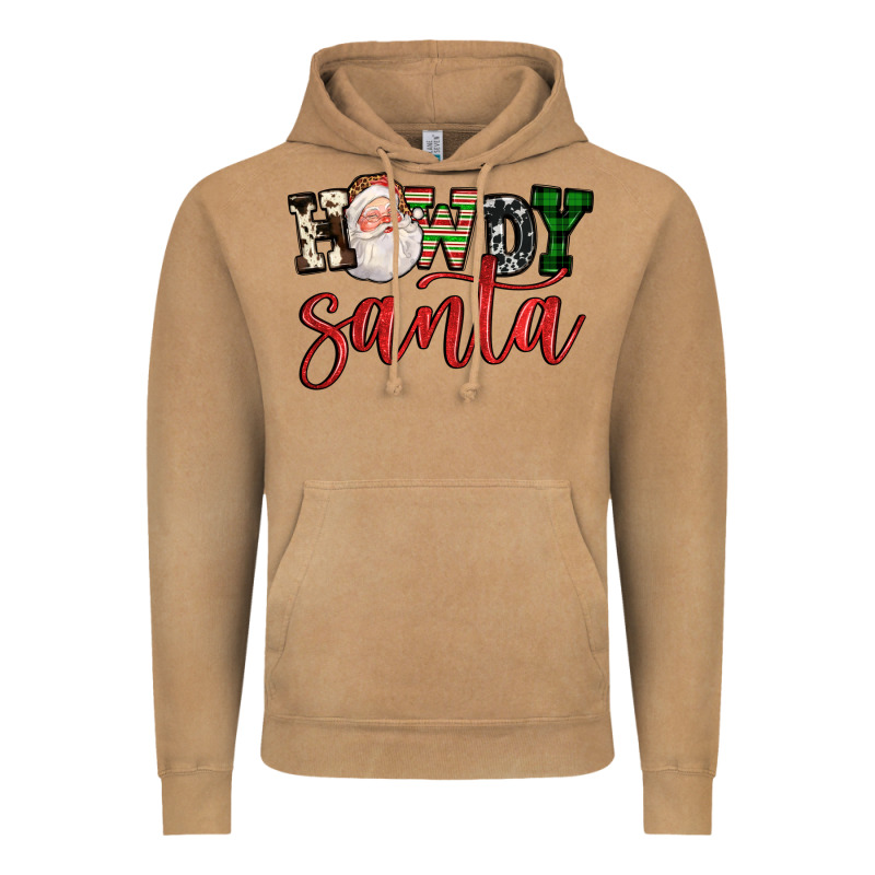 Howdy Santa Vintage Hoodie by FaDigitalArtStudio | Teevron