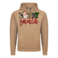 Vintage Coffee howdy santa Vintage Hoodie - FaDigitalArtStudio