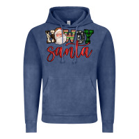 Vintage Denim howdy santa Vintage Hoodie - FaDigitalArtStudio