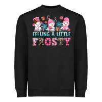 Black feelin' a little frosty Heavyweight Sweatshirt - AdoDesignShop