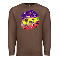 Chestnut halloween candy  patches Premium Sweatshirt - BundleAndBundleShop