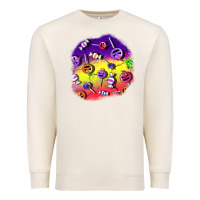 Sandshell halloween candy  patches Premium Sweatshirt - BundleAndBundleShop