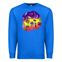True Royal halloween candy  patches Premium Sweatshirt - BundleAndBundleShop