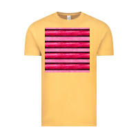 Vintage Mustard valentines day zebra stripes seamless pattern Vintage Tee - BundleAndBundleShop