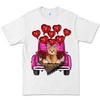 White Valentine's day tedybear truck Premium Tee - RanaPortraitStore