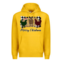 Lemon Merry Christmas Chickens Premium Hoodie - Bettercallsaul