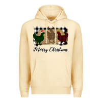 Pina Colada Merry Christmas Chickens Premium Hoodie - Bettercallsaul