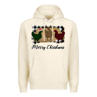 Tofu Merry Christmas Chickens Premium Hoodie - Bettercallsaul