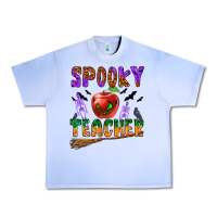 Grape Ice spooky teacher Urban Heavy Tee - BundleAndBundleShop