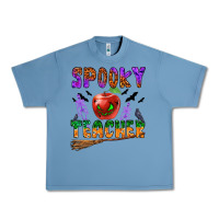 Pebble Blue spooky teacher Urban Heavy Tee - BundleAndBundleShop