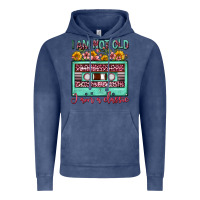 Vintage Denim i am not old i am a classic sunflower floral casse Vintage Hoodie - FaDigitalArtStudio