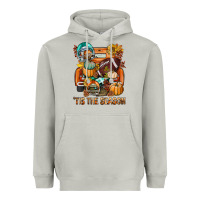 Moon Dust Tis The Season Fall Football Truck Heavyweight Hoodie - BundleAndBundleShop