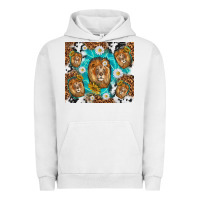 Pigment Lunar Rock lion with leopard and cowhide pattern Urban Hoodie - TumblerDesignByShophia